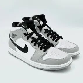 Jordan 1 Mid Light Smoke Grey