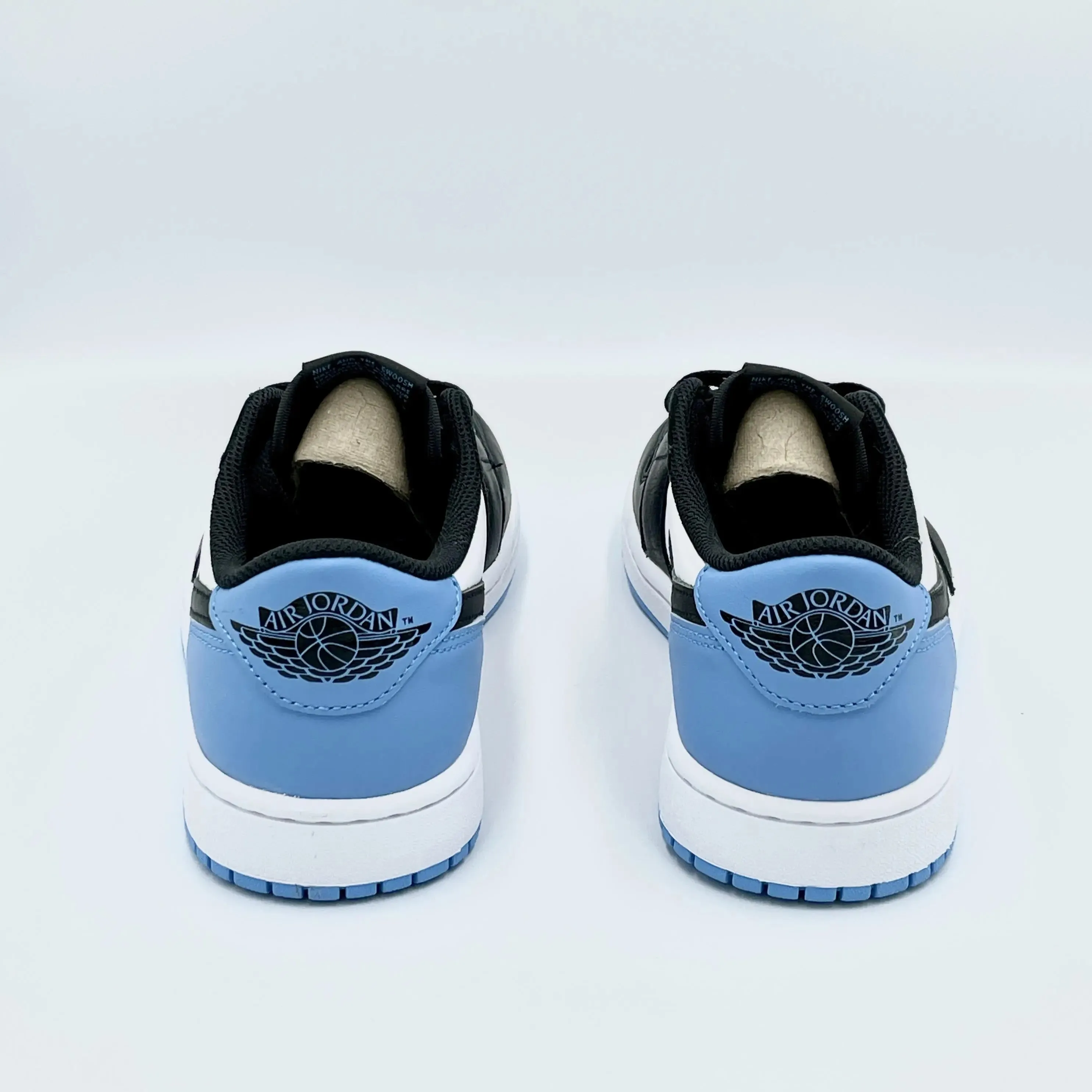 Jordan 1 Retro Low OG Black Dark Powder Blue