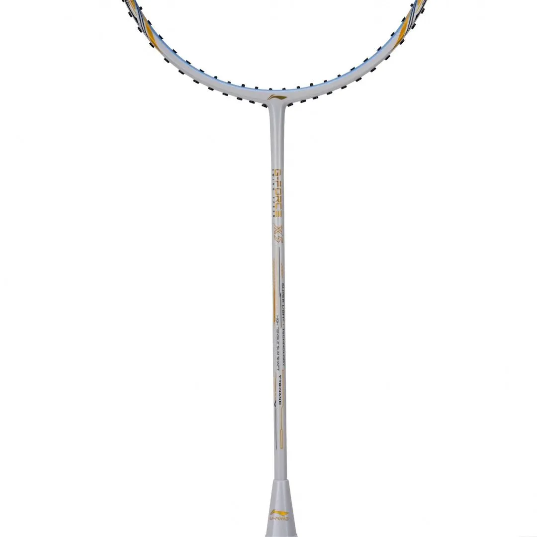 Li-Ning G-Force X5 Badminton Racket (Unstrung) | 79 Grams