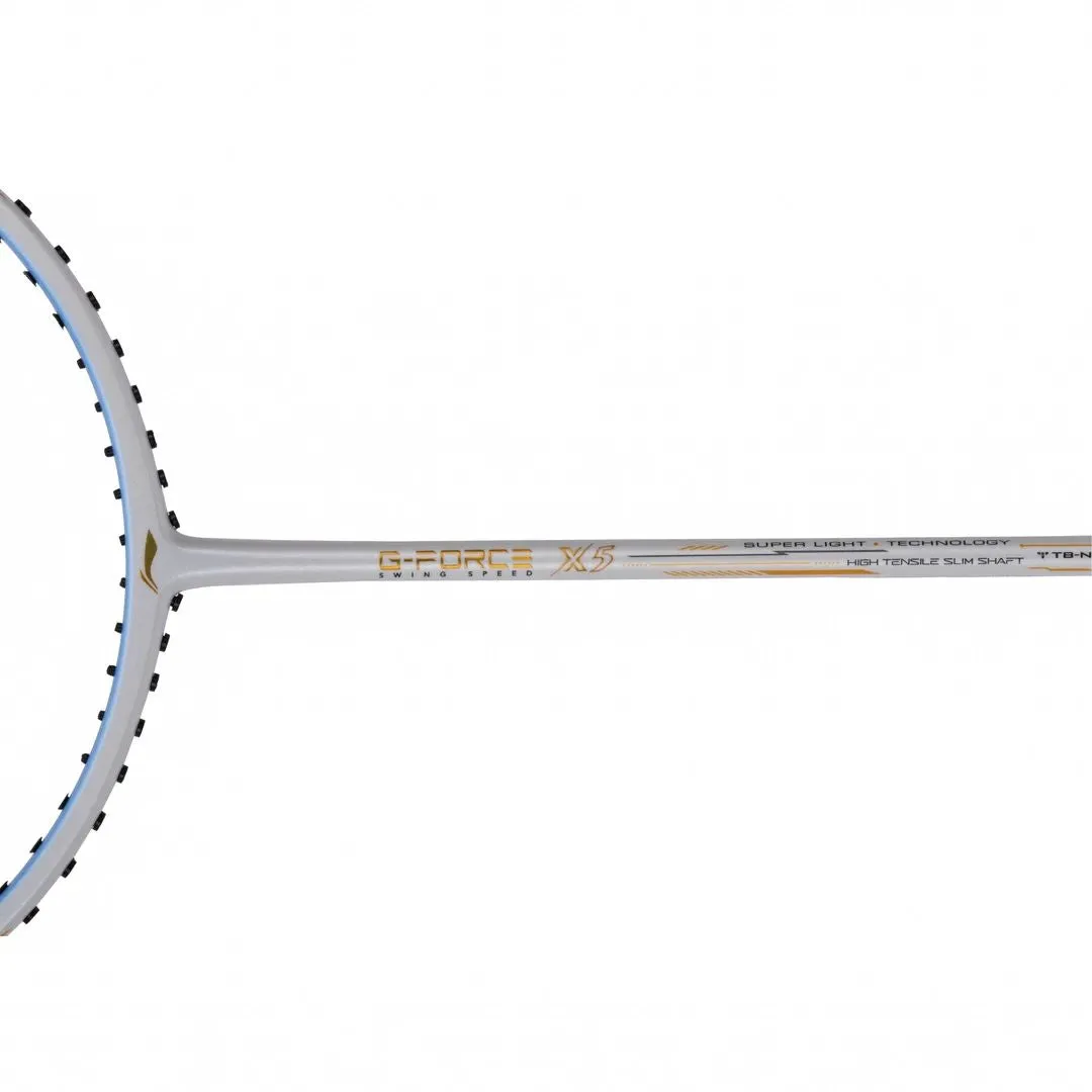 Li-Ning G-Force X5 Badminton Racket (Unstrung) | 79 Grams