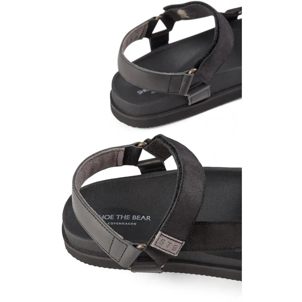 Luma sandal tekstil - BLACK