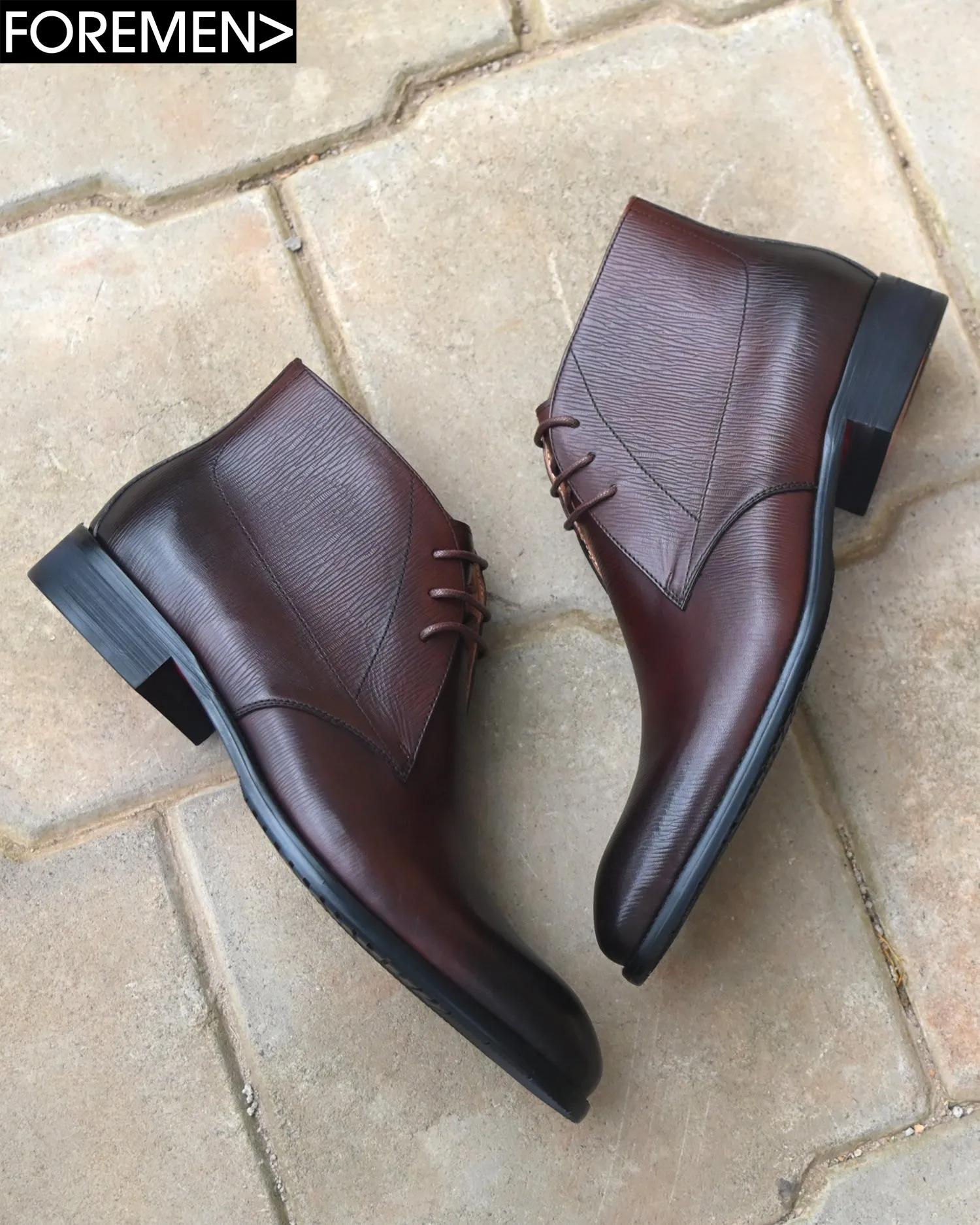 LYON | Coffee Chukka Boots