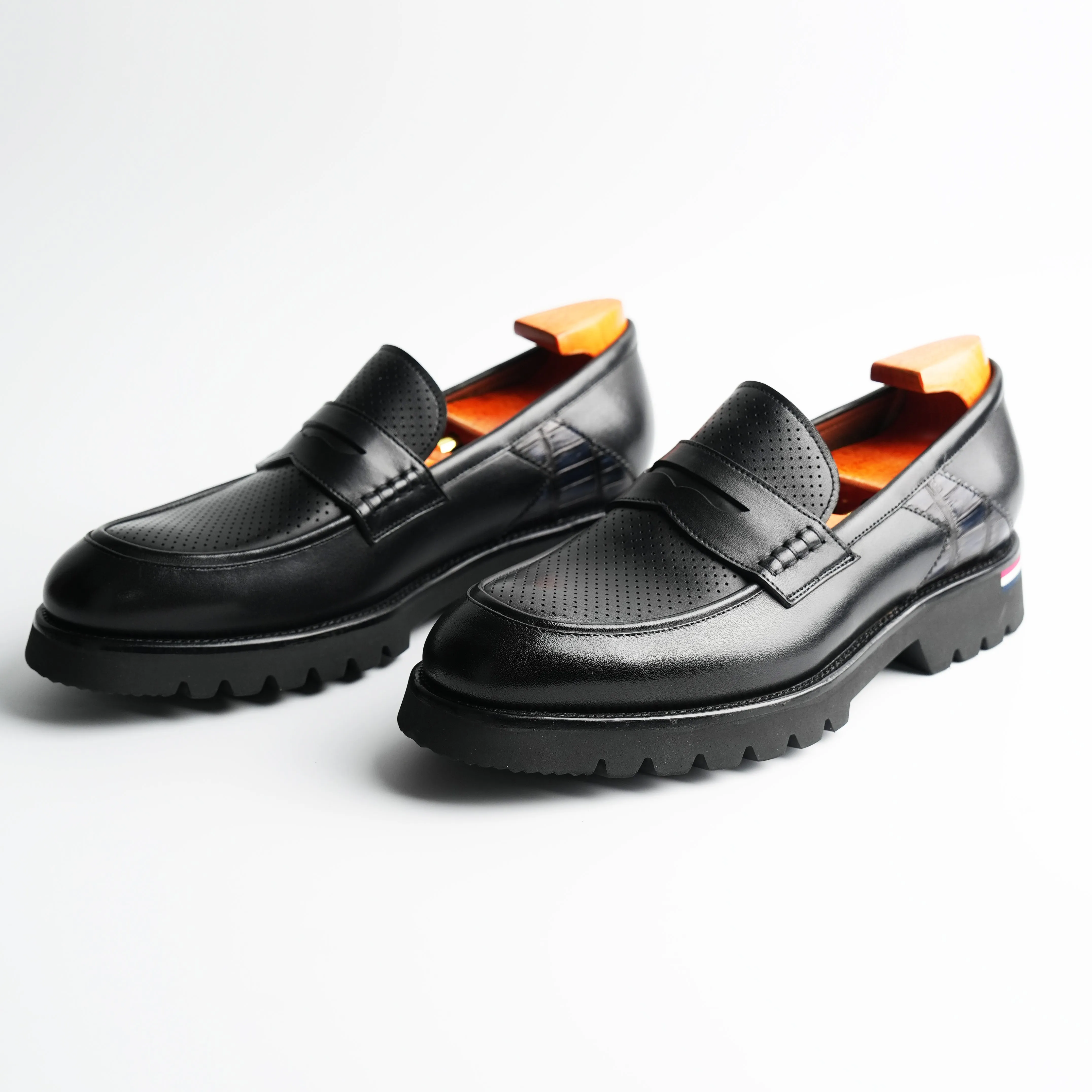 Man's Thick-soled loafers 205012