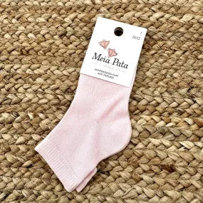 Meia Pata Baby Pink Ankle Socks