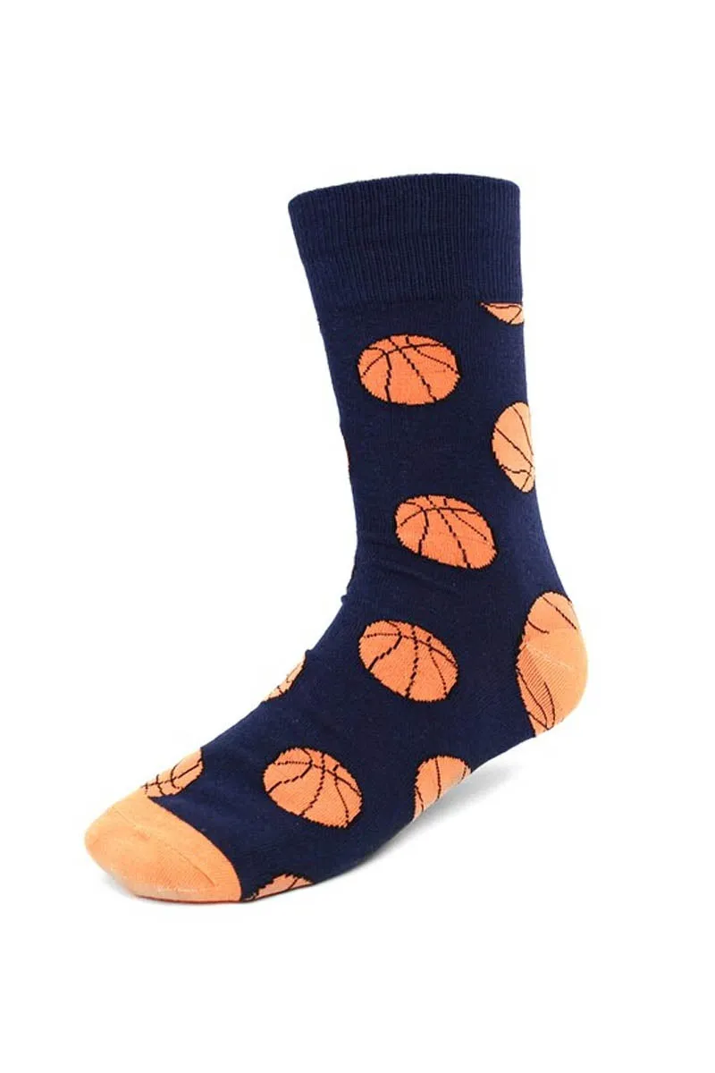 Men's Basketball Novelty Socks