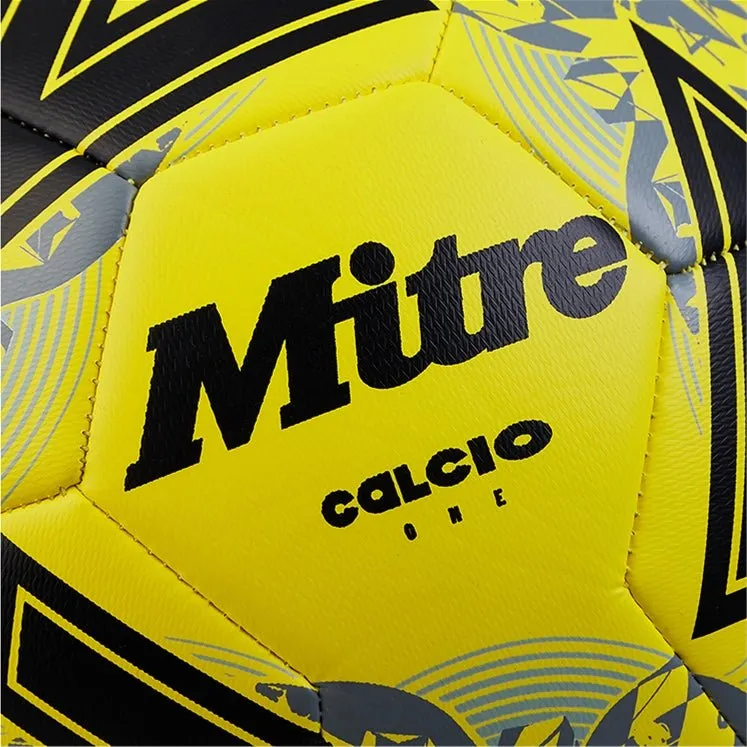 MITRE CALCIO 24 YELLOW/BLACK SOCCER BALL