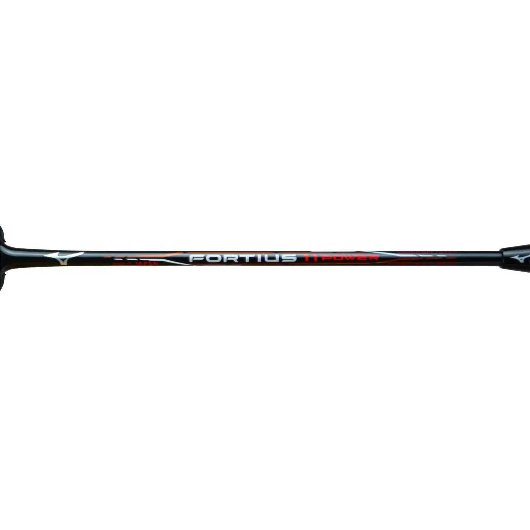 Mizuno Fortius 11 Power Badminton Racket (Unstrung) - Black