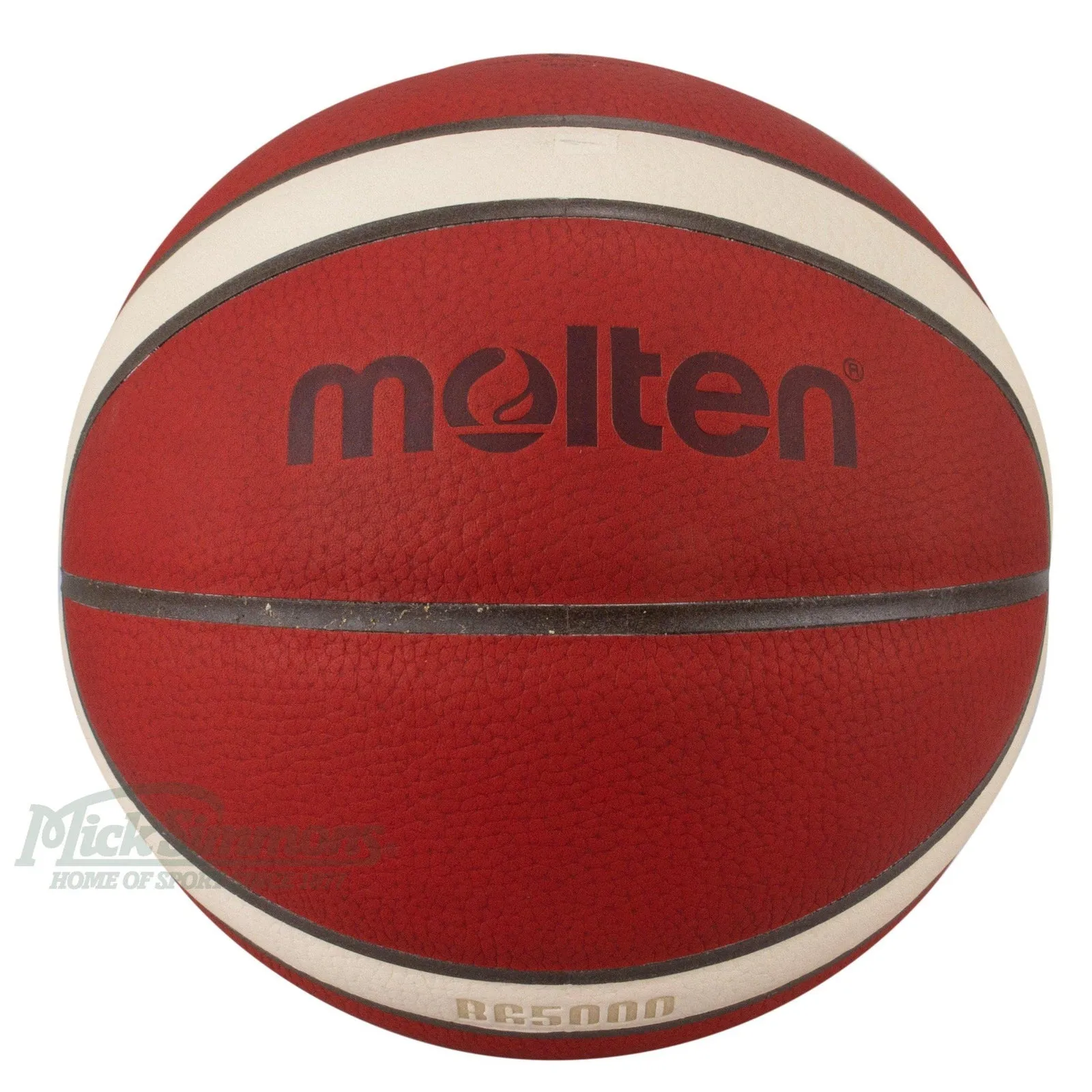 Molten B7G5000 Leather Basketball - Official Game Ball Size 7