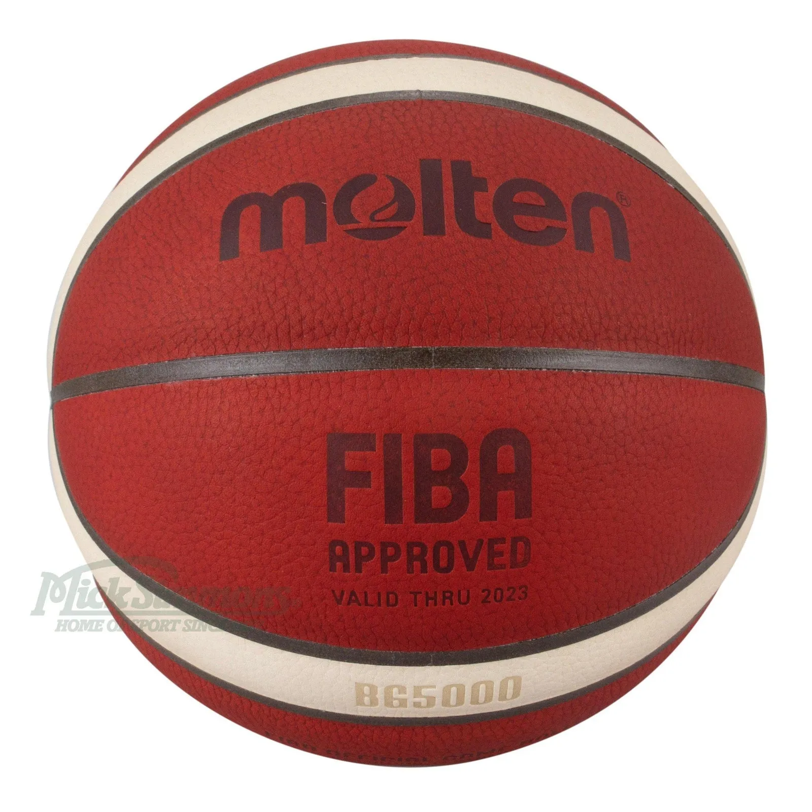 Molten B7G5000 Leather Basketball - Official Game Ball Size 7