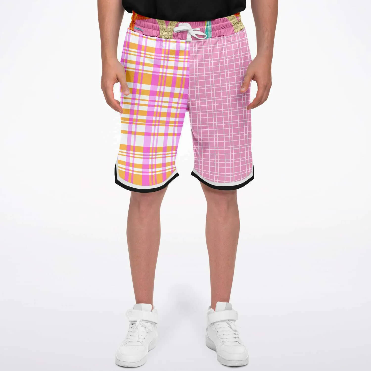 Pink Passion Unisex Basketball Shorts