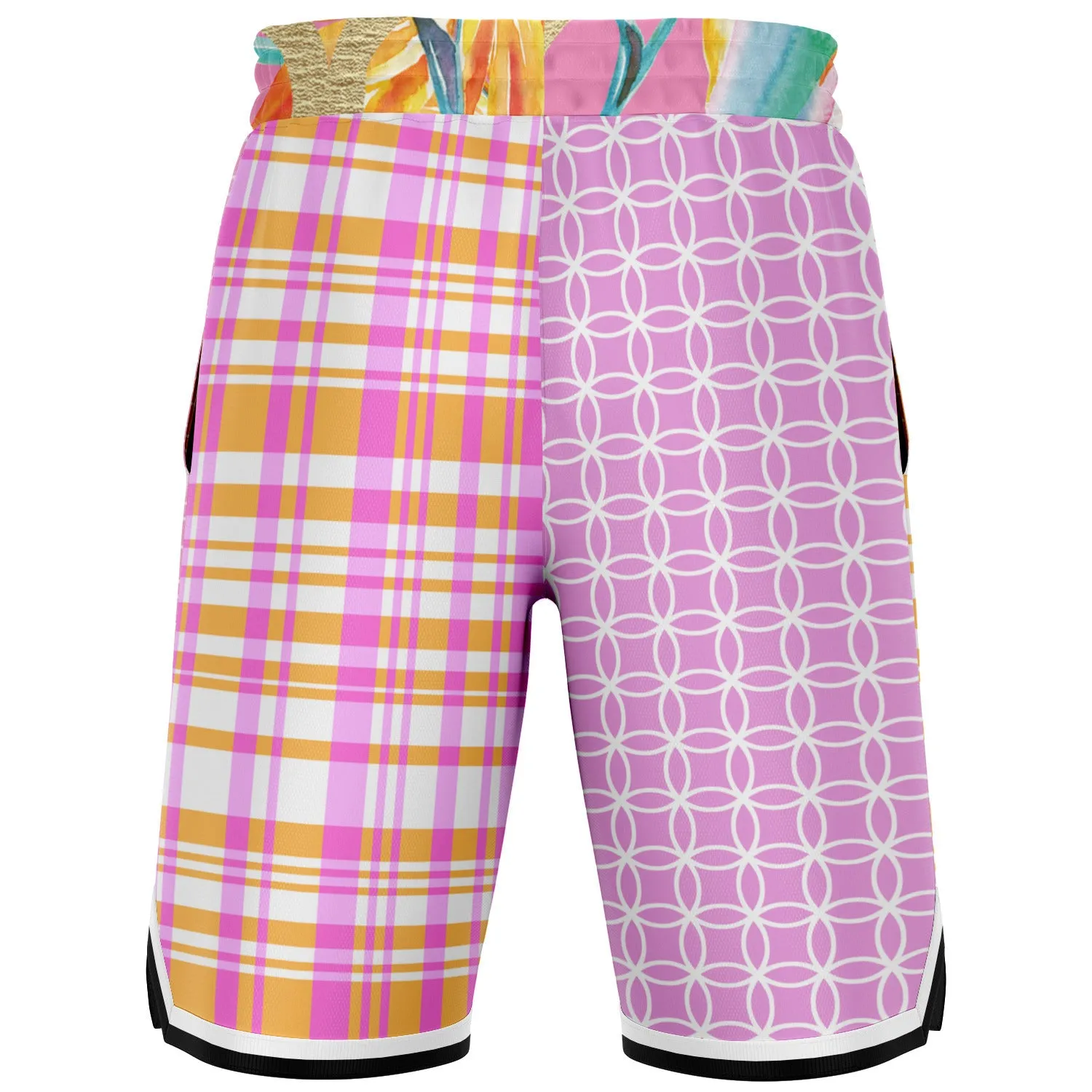 Pink Passion Unisex Basketball Shorts