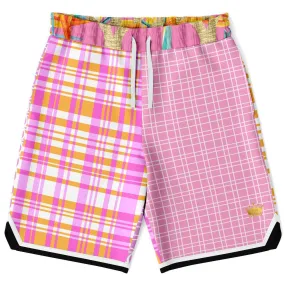 Pink Passion Unisex Basketball Shorts