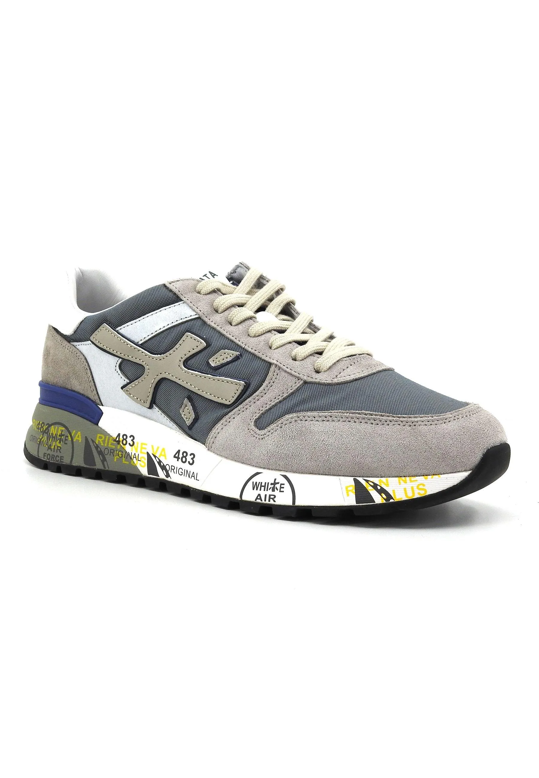 PREMIATA Sneaker Uomo Light Grey MICK-6611