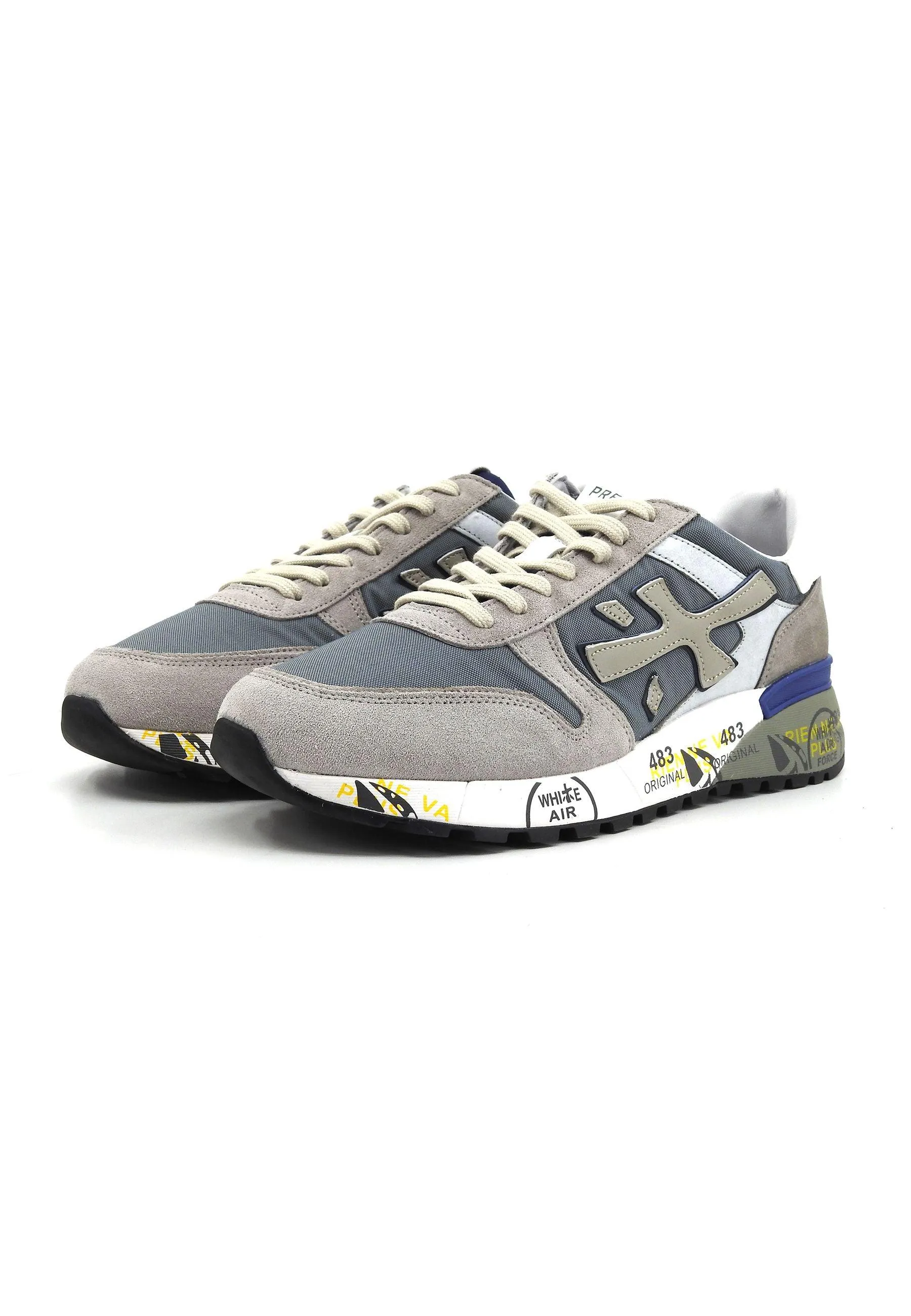 PREMIATA Sneaker Uomo Light Grey MICK-6611