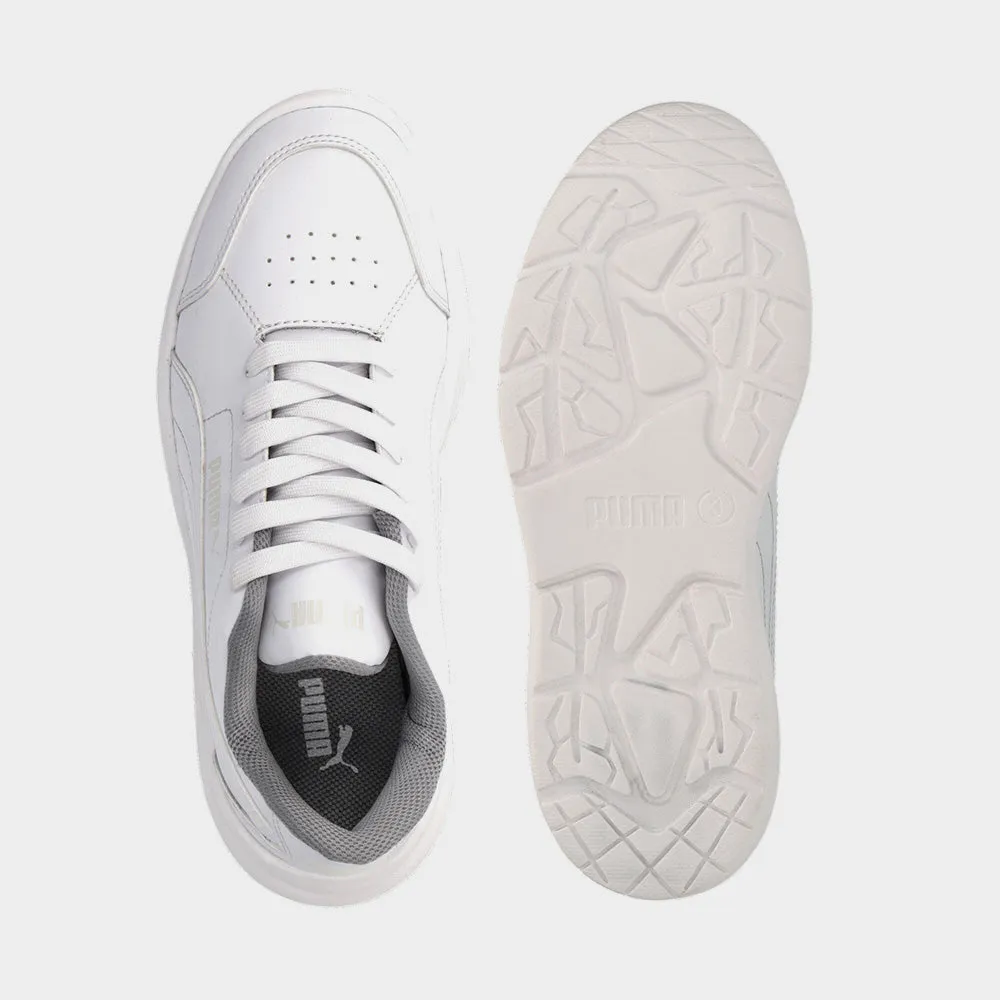 Puma Youth Evolve Court Zadp Sneaker White/white _ 181445 _ White