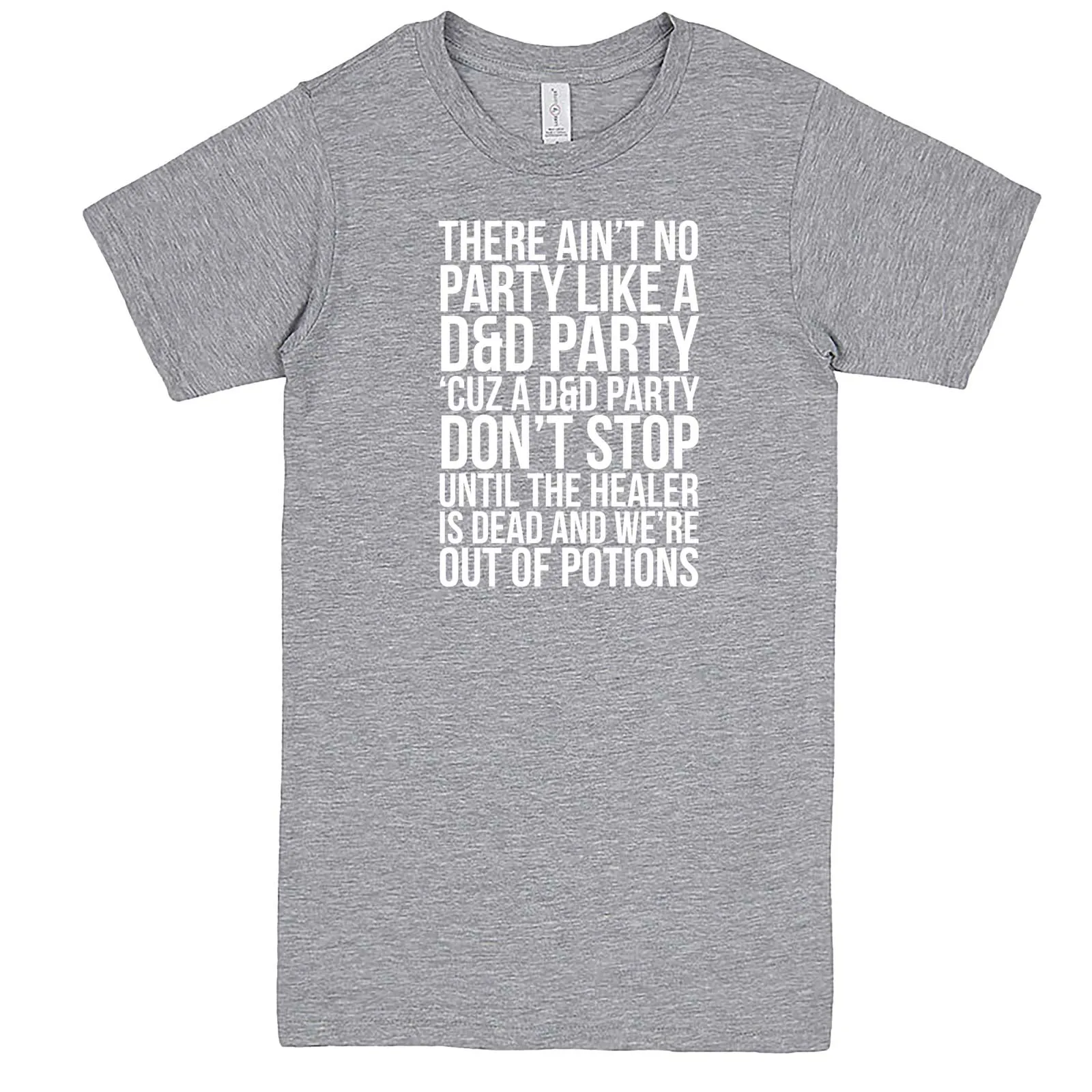 "Ain't No Party like a D&D Party" men's t-shirt