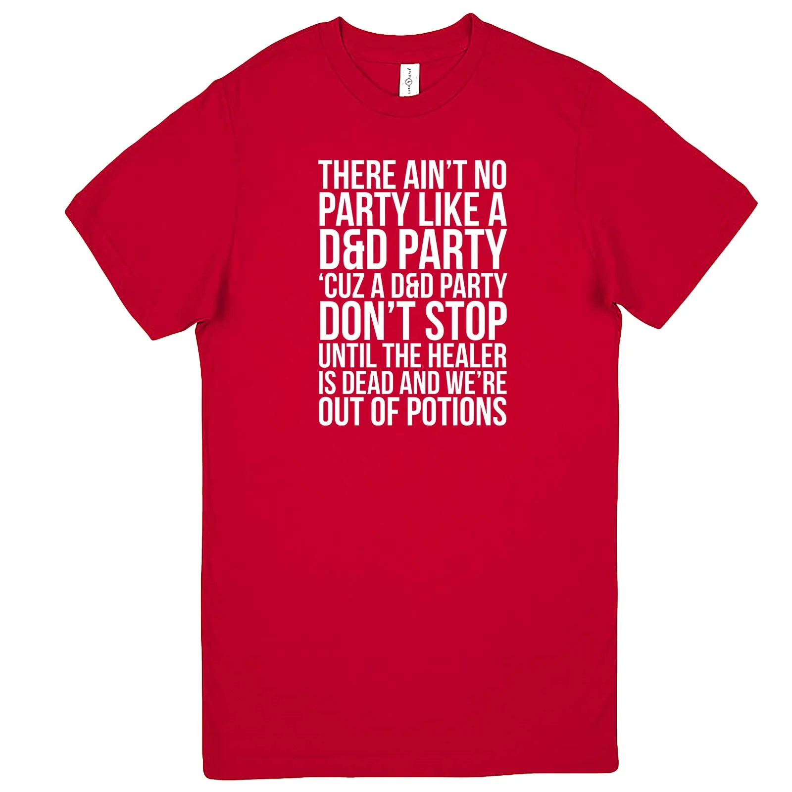 "Ain't No Party like a D&D Party" men's t-shirt