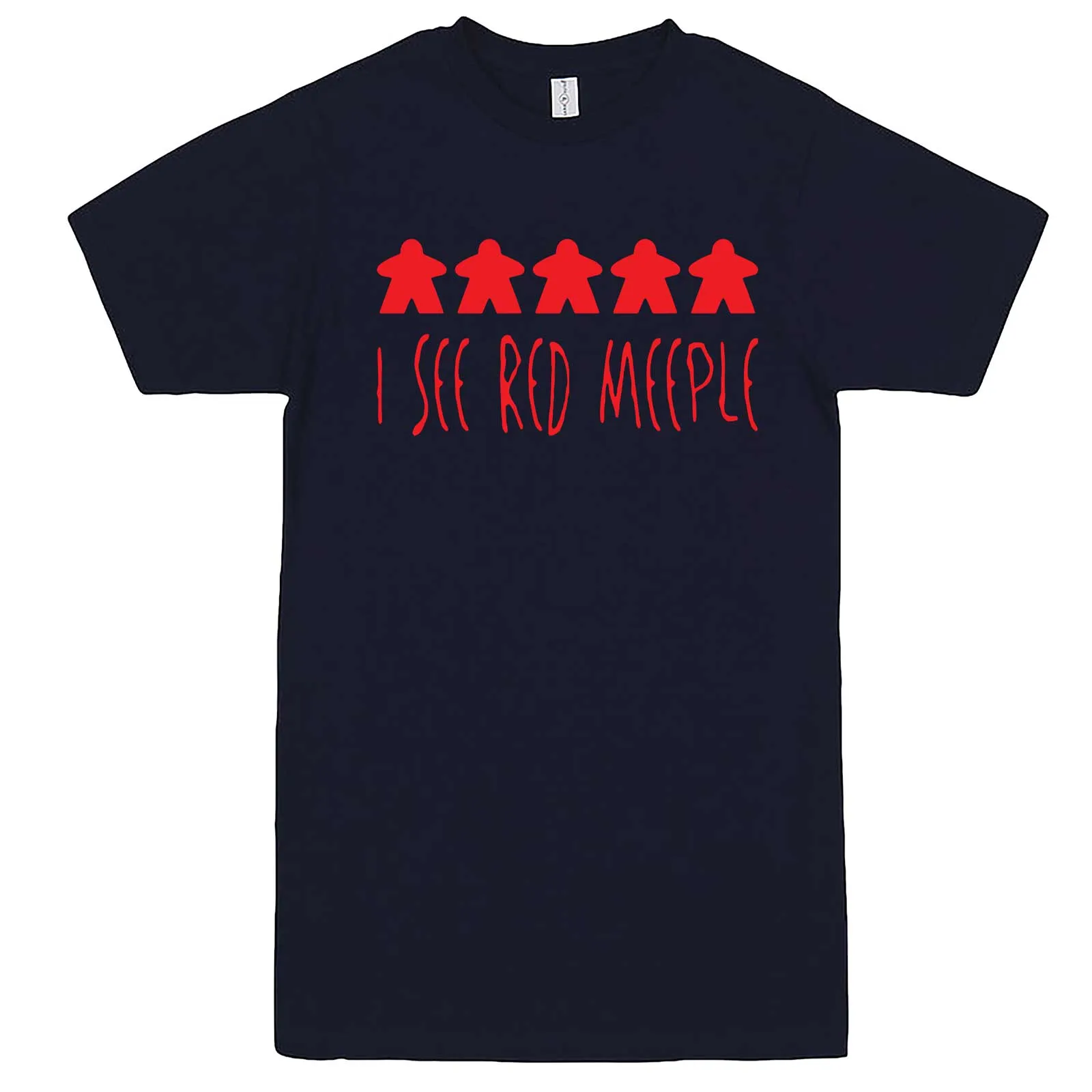 "I See Red Meeple" men's t-shirt