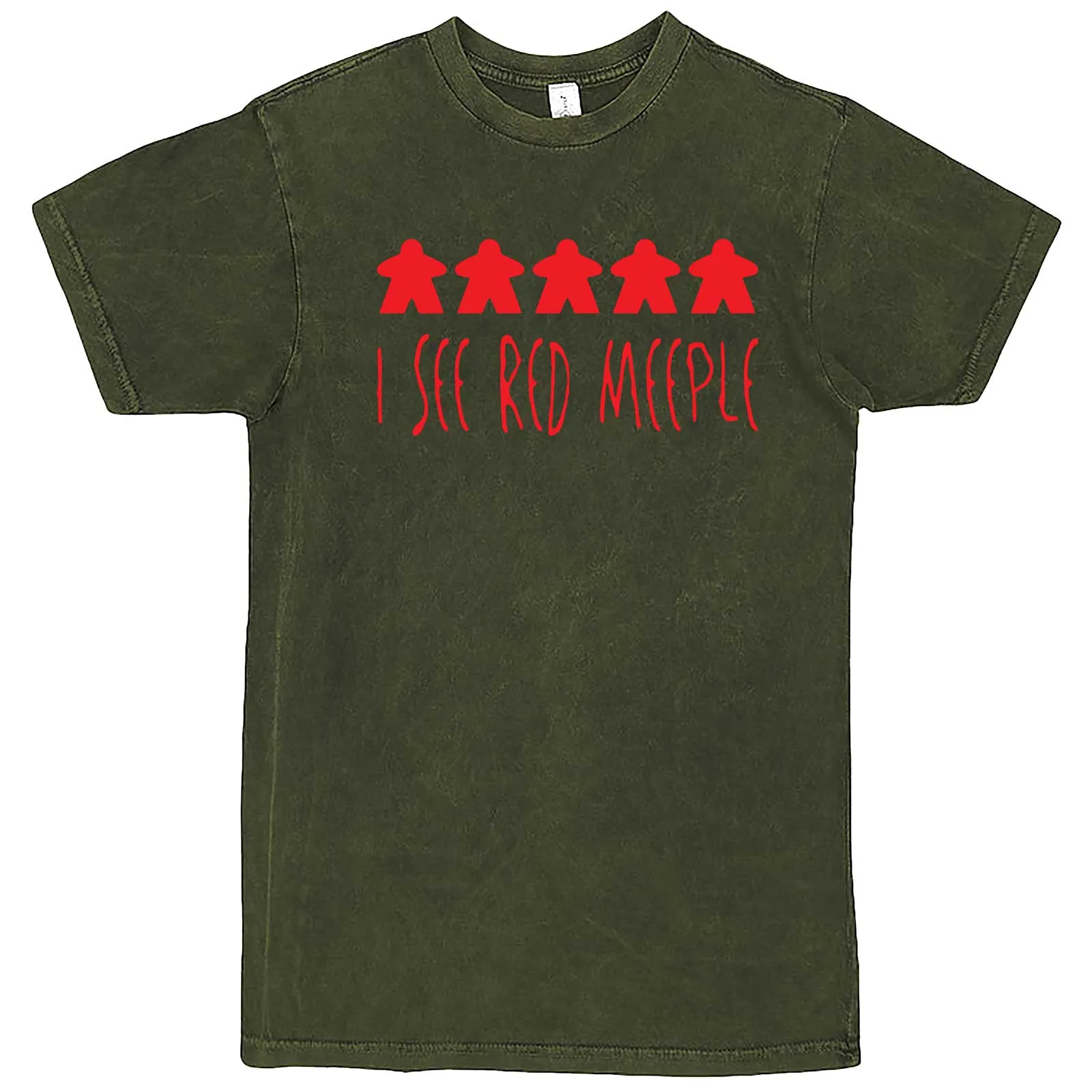 "I See Red Meeple" men's t-shirt