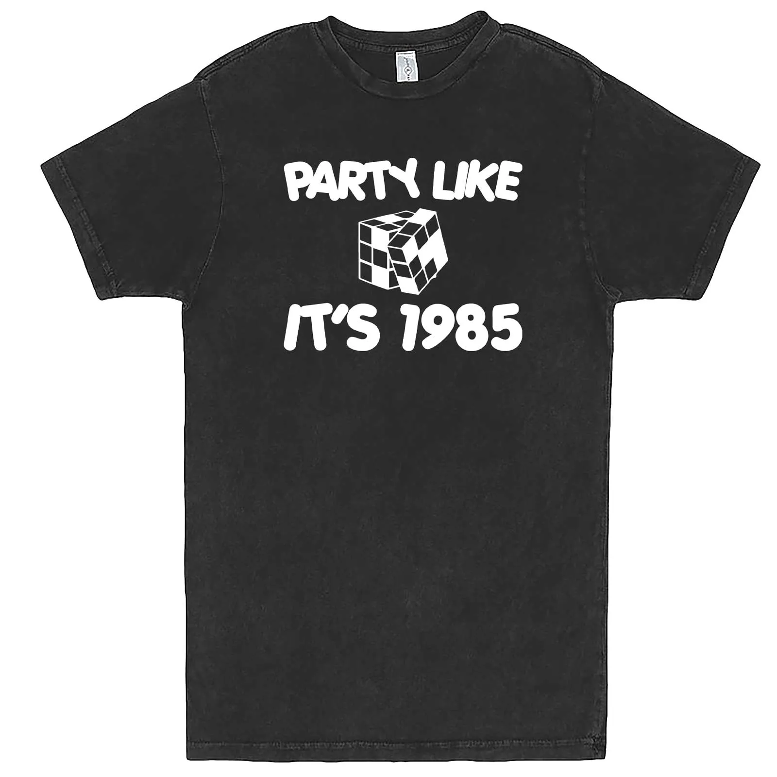 "Party Like It's 1985 - Puzzle Cube" men's t-shirt