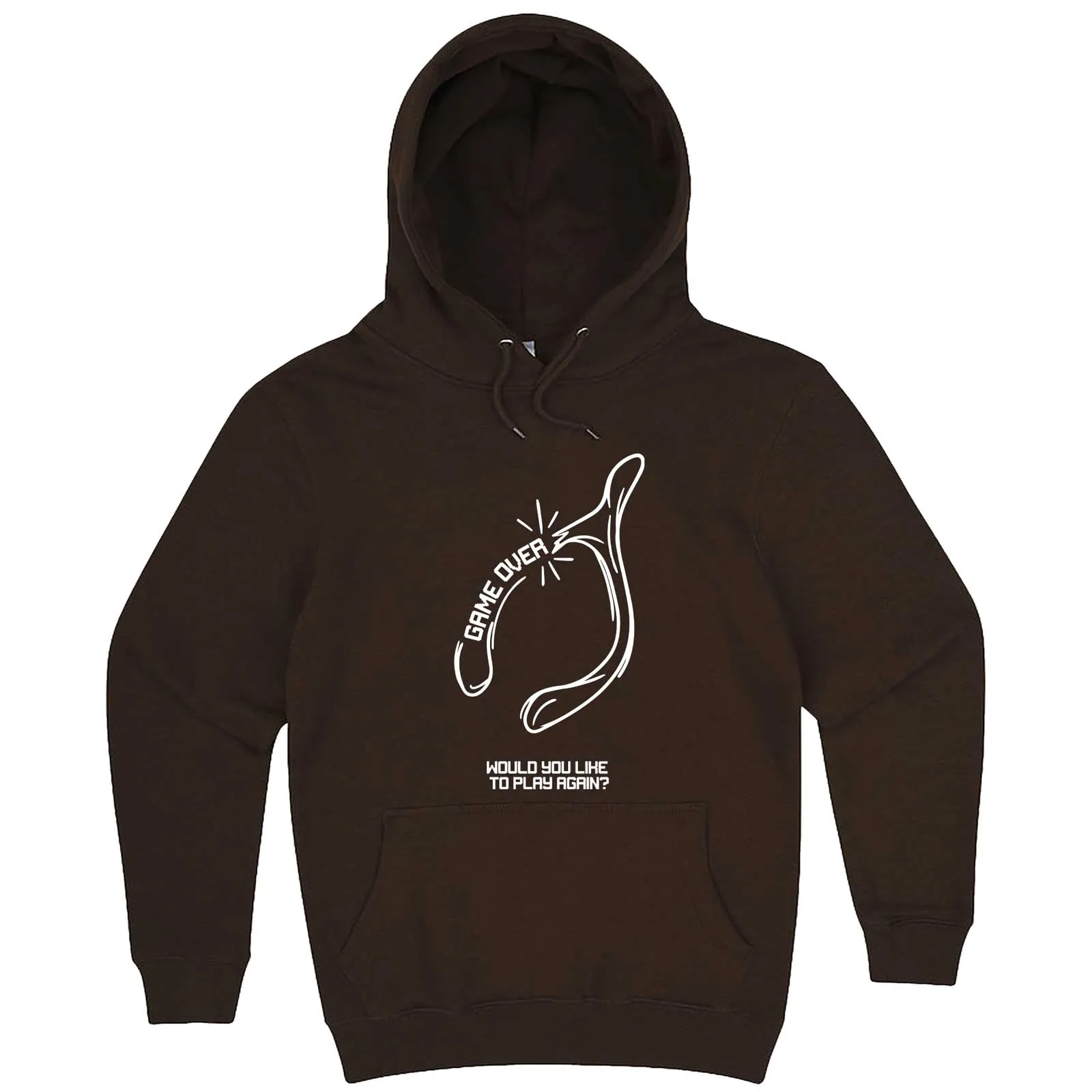 "Thanksgiving Wishbone Game Over, Would You Like to Play Again" hoodie