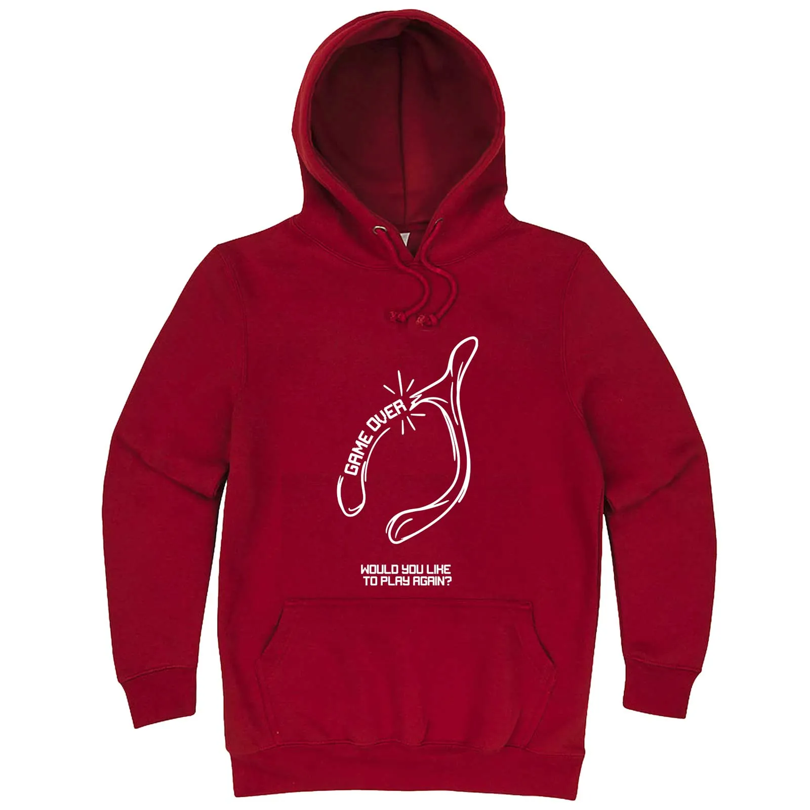 "Thanksgiving Wishbone Game Over, Would You Like to Play Again" hoodie