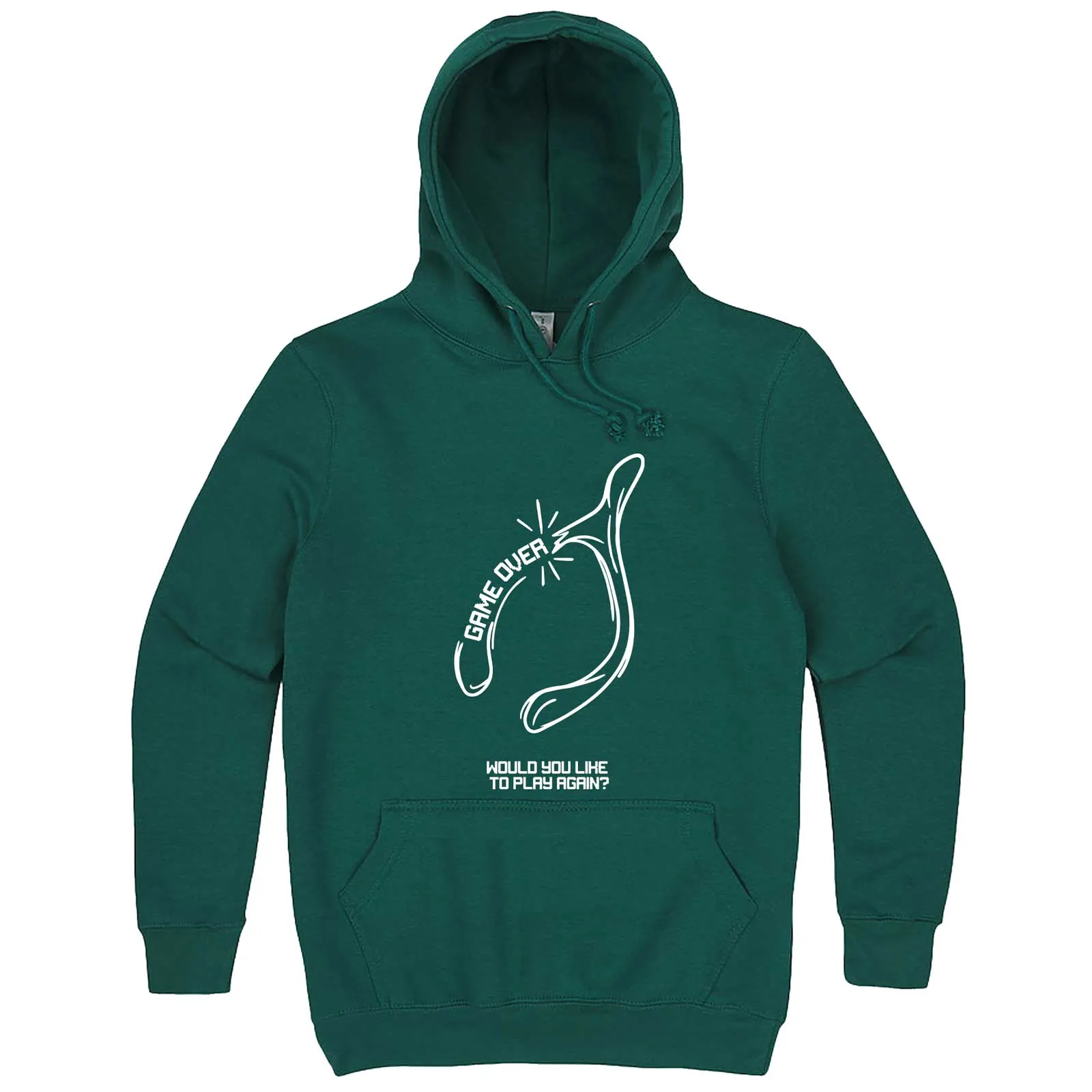 "Thanksgiving Wishbone Game Over, Would You Like to Play Again" hoodie