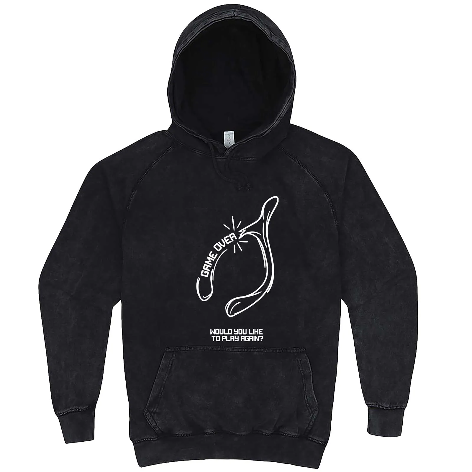 "Thanksgiving Wishbone Game Over, Would You Like to Play Again" hoodie