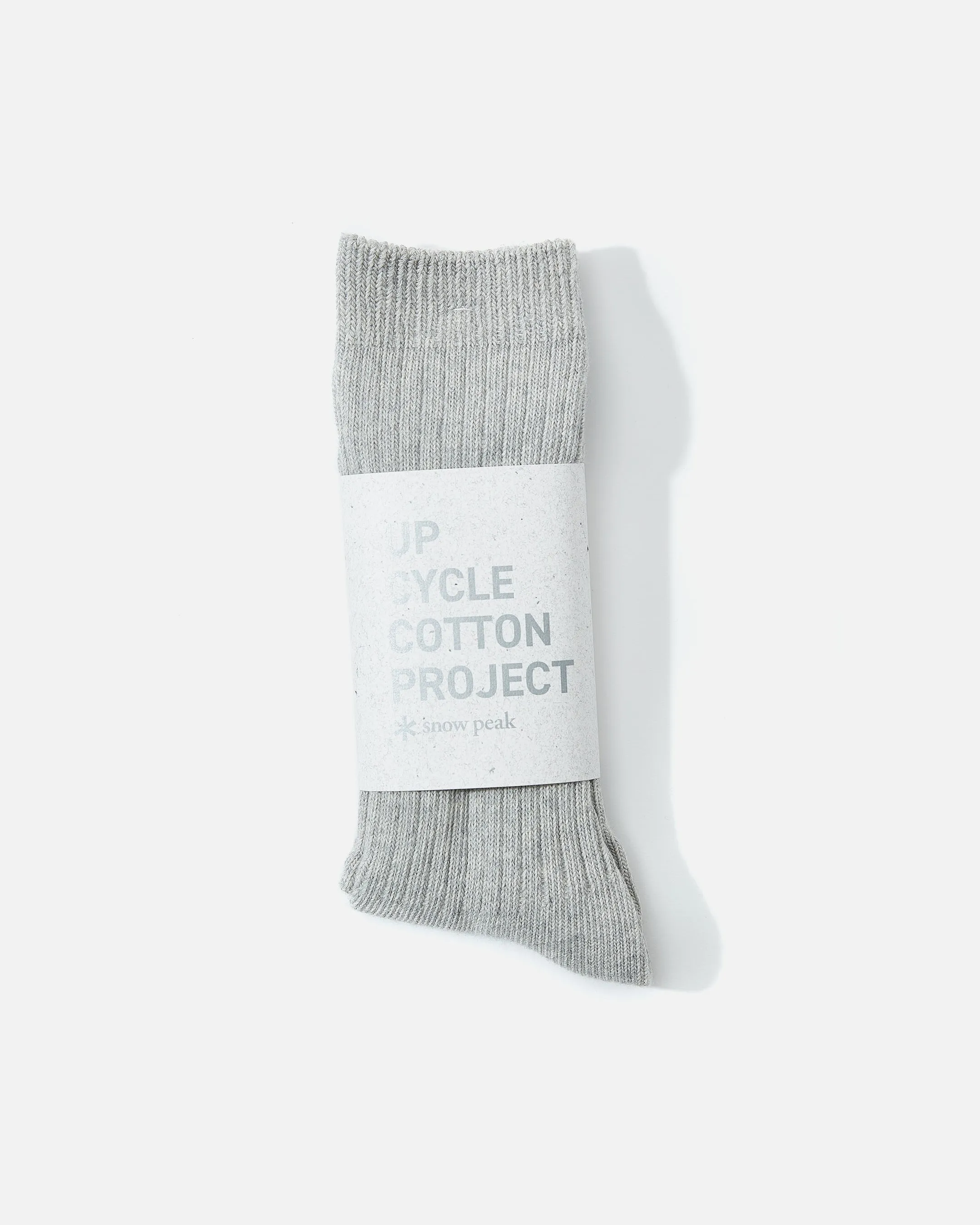 Recycled Cotton Socks - Medium Grey