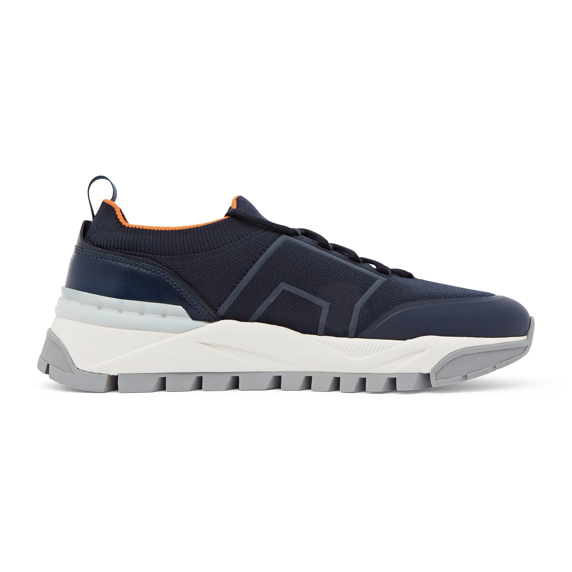 Santoni Tech Knitted Runner (Navy)