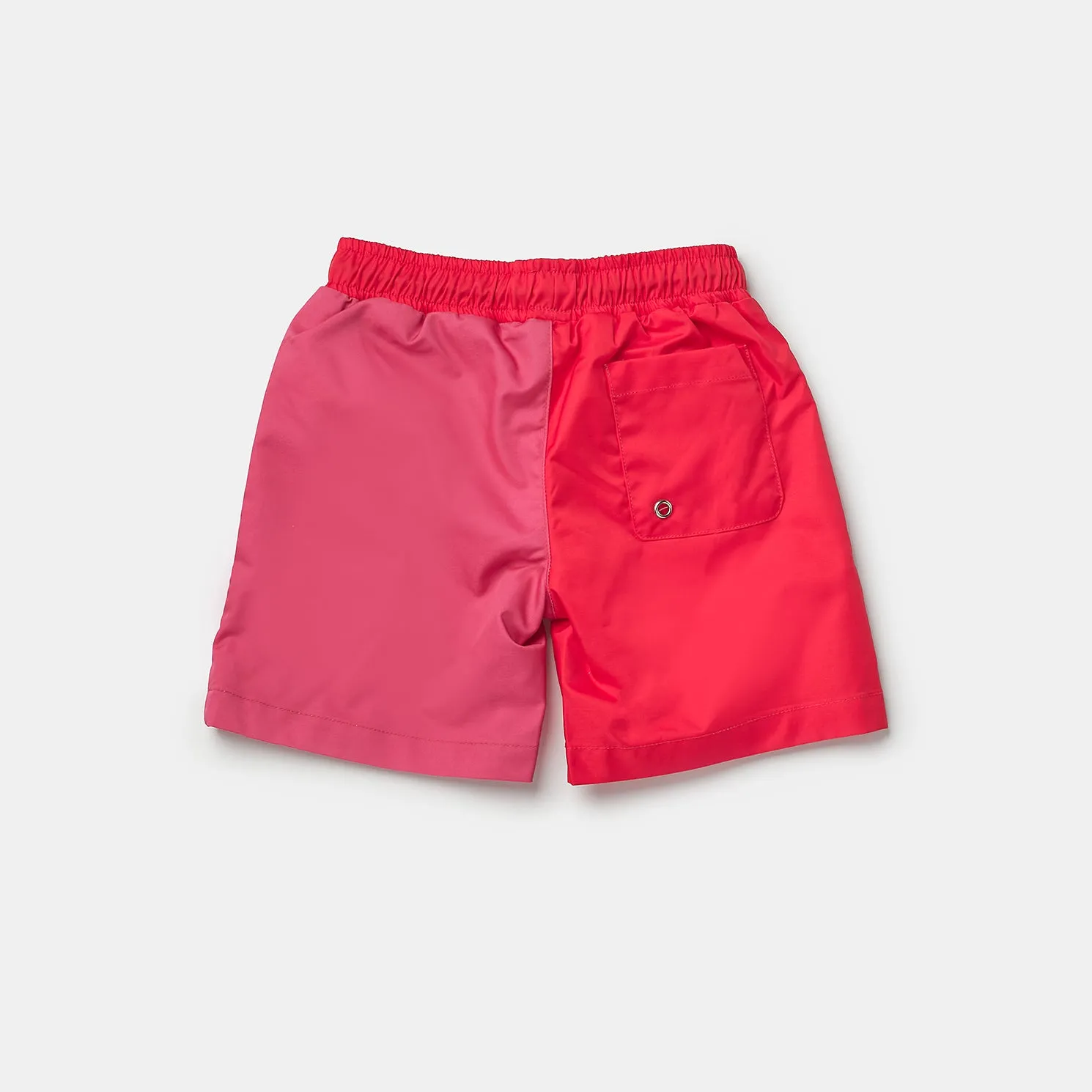 Tyoub Kids Quick Dry Boardshorts Recycled Material Red | Pink