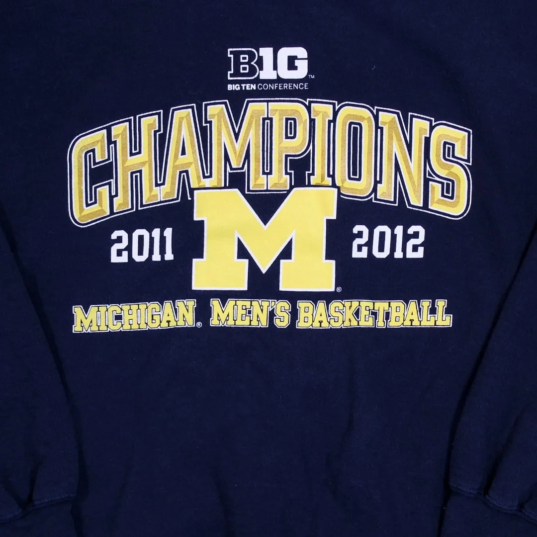 Vintage '11-12 Michigan Men's Basketball Champions Crewneck