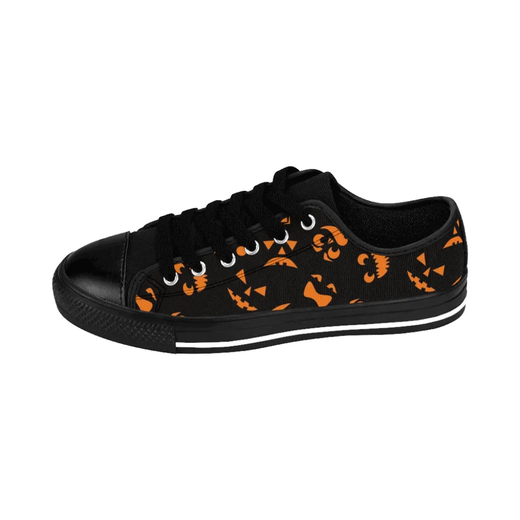 Women's Spooky Faces Lace-On Sneaker